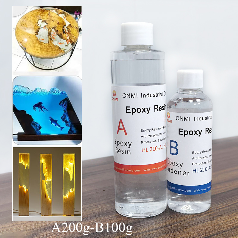 Epoxy Resin Ab - 2:1 AB Resin Epoxy Glue High