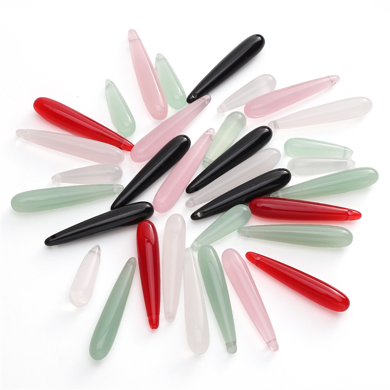 Resin Art Notes - 5pcs Beads Resin Teardrop Shape Loose