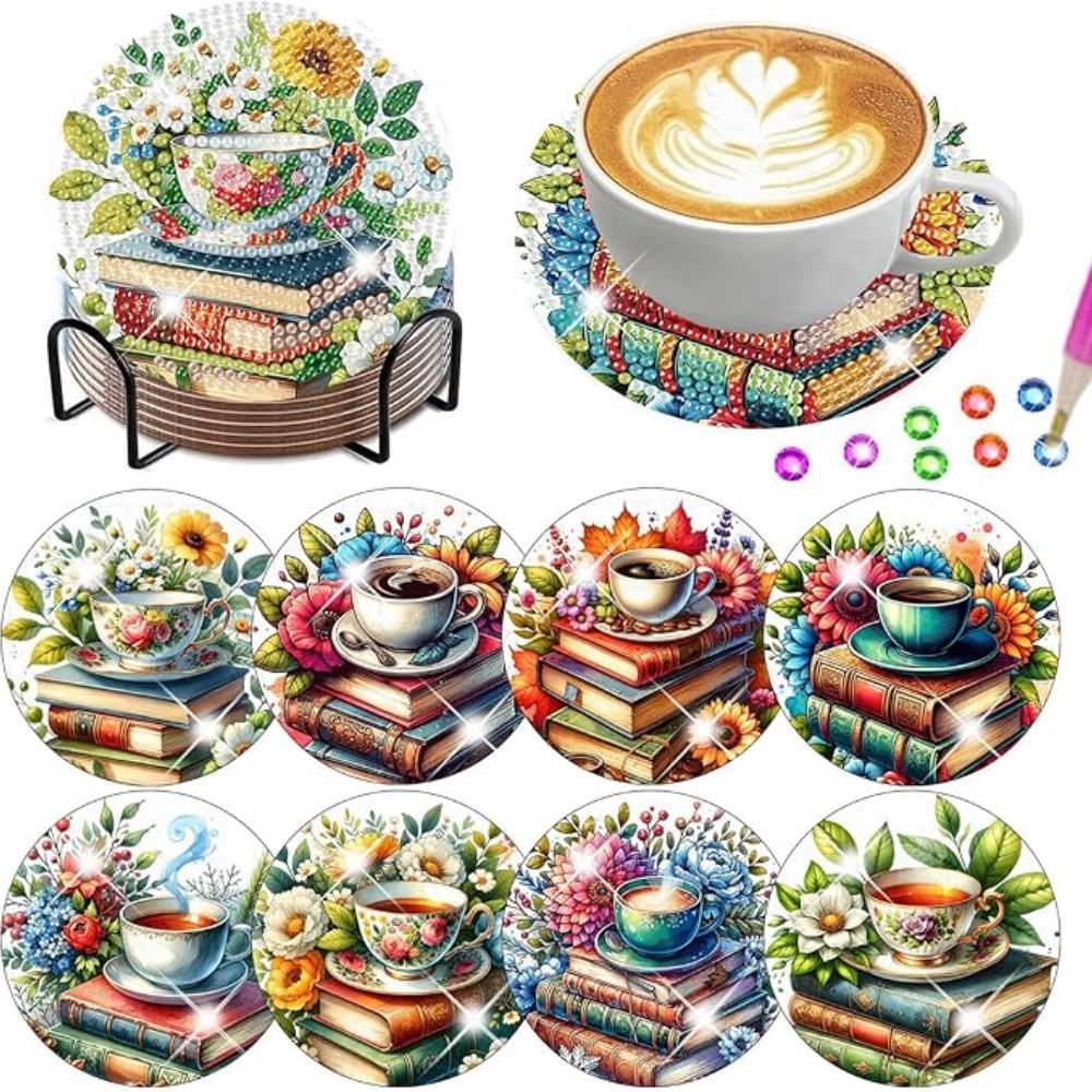Resin Art Tray - Mandala Coaster Silicone Mold Round Tray