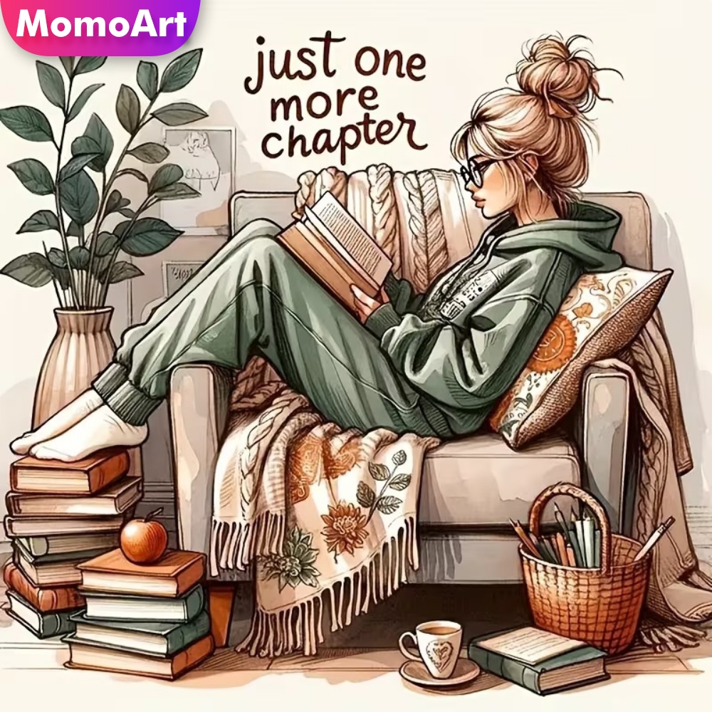 Resin Art Guide Book - Momoart 5D DIY Diamond Painting Woman