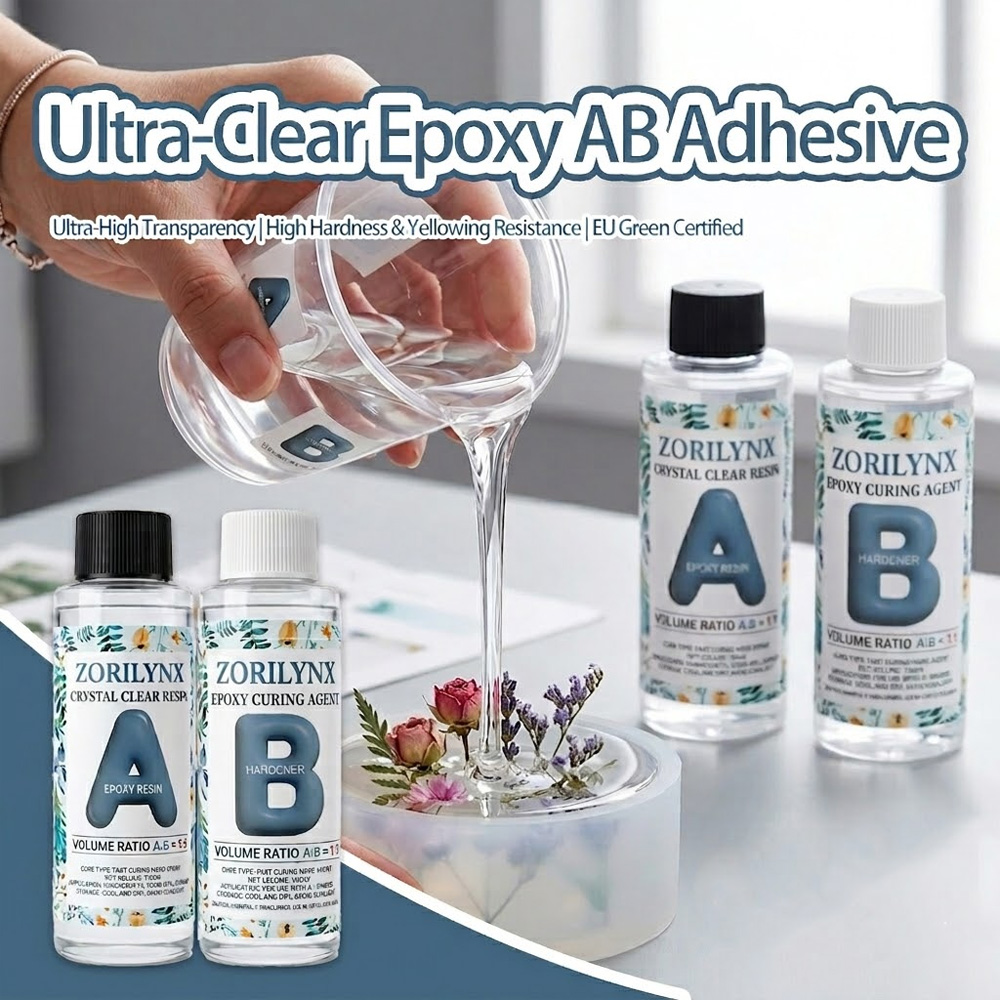 Epoxy Resin Ab - 200ml Crystal Clear Epoxy Resin Kit
