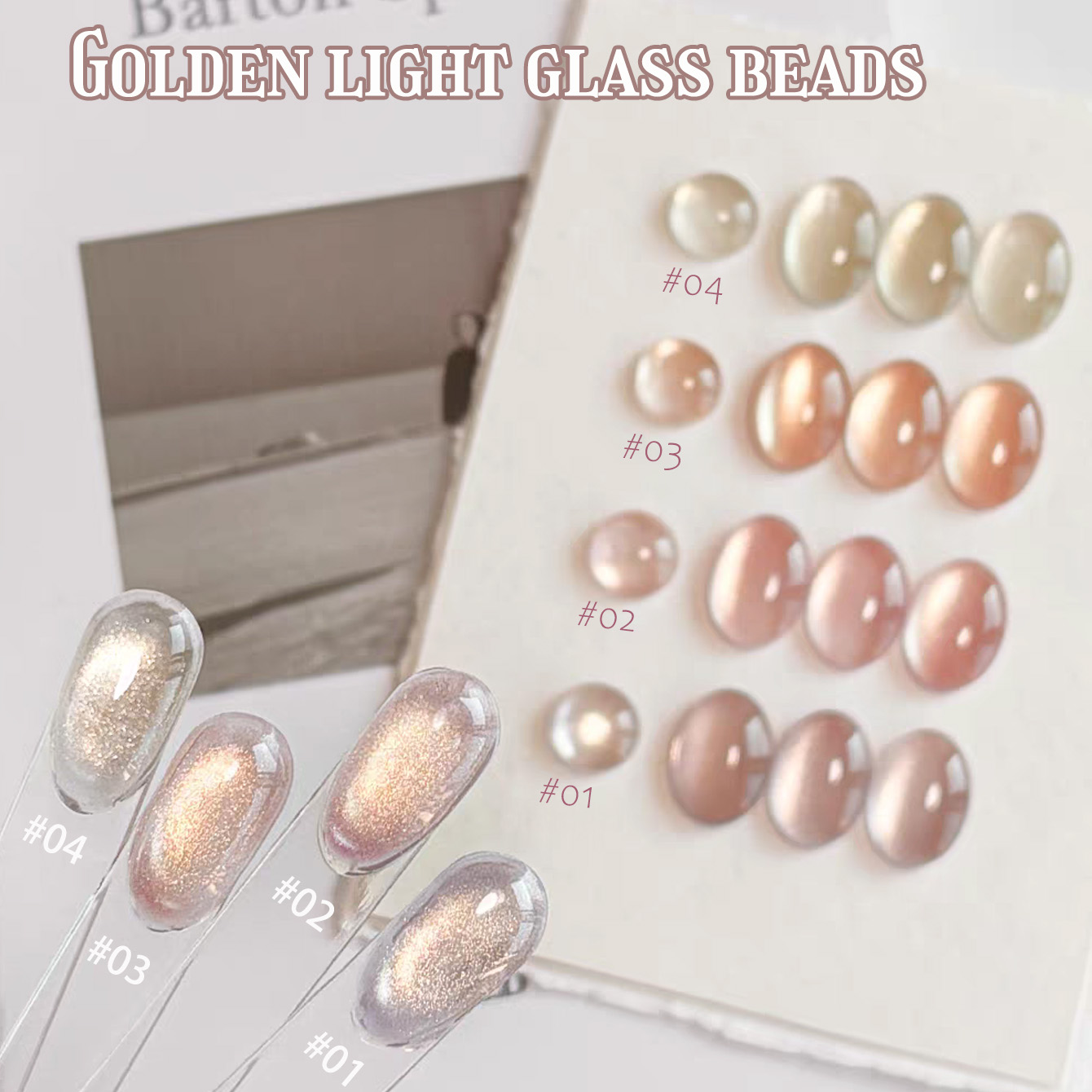 Resin Art Purple - 1pcs TC Pink Golden Eye Gel