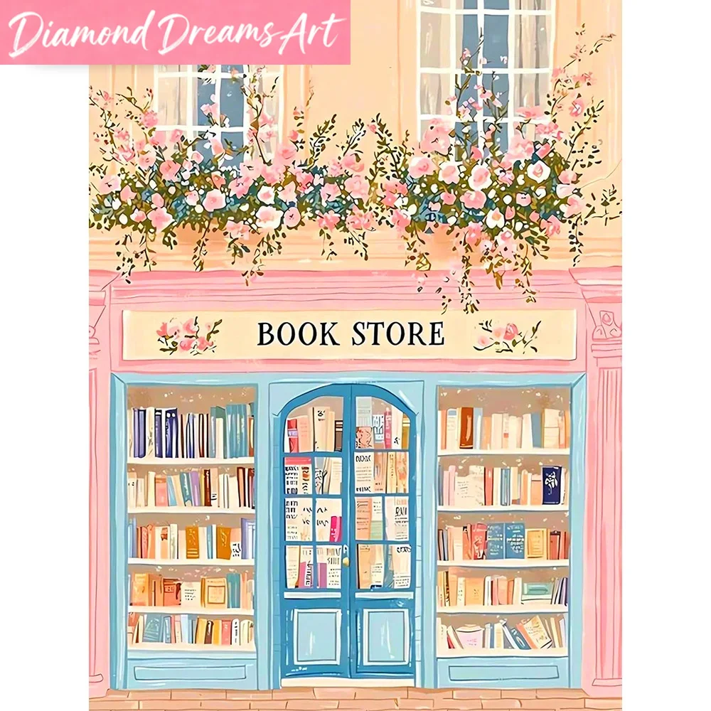 Resin Art Guide Book - Frameless, Diamond Painting Landscape Full Square