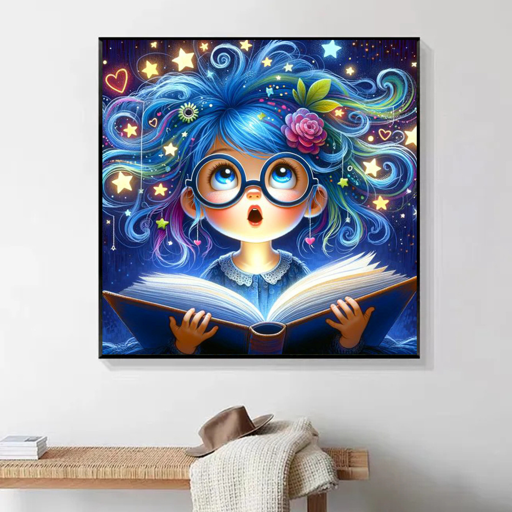 HUACAN Diamond Painting Girl D - Resin Art Guide Book review and price
