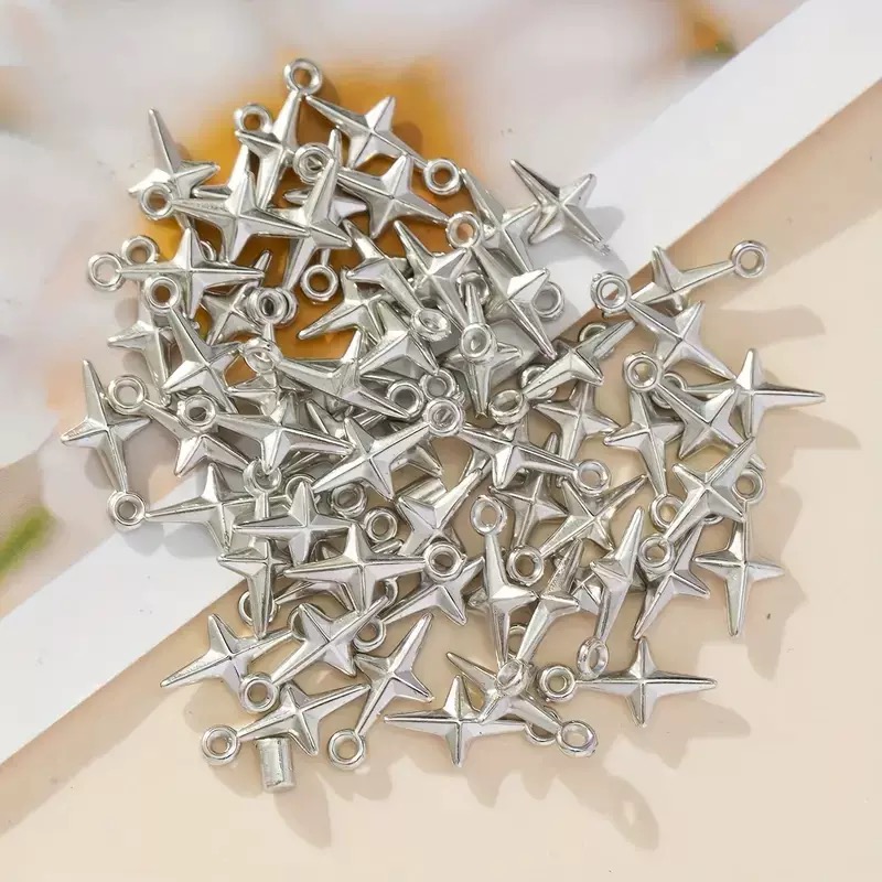100pcs 16x8mm Charms Shining S - Resin Art Notes review and price