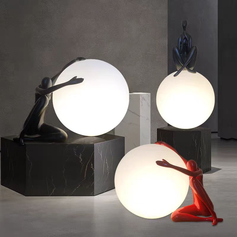 Nordic Art Floor Lamp Abstract - Resin Art Floor review and price