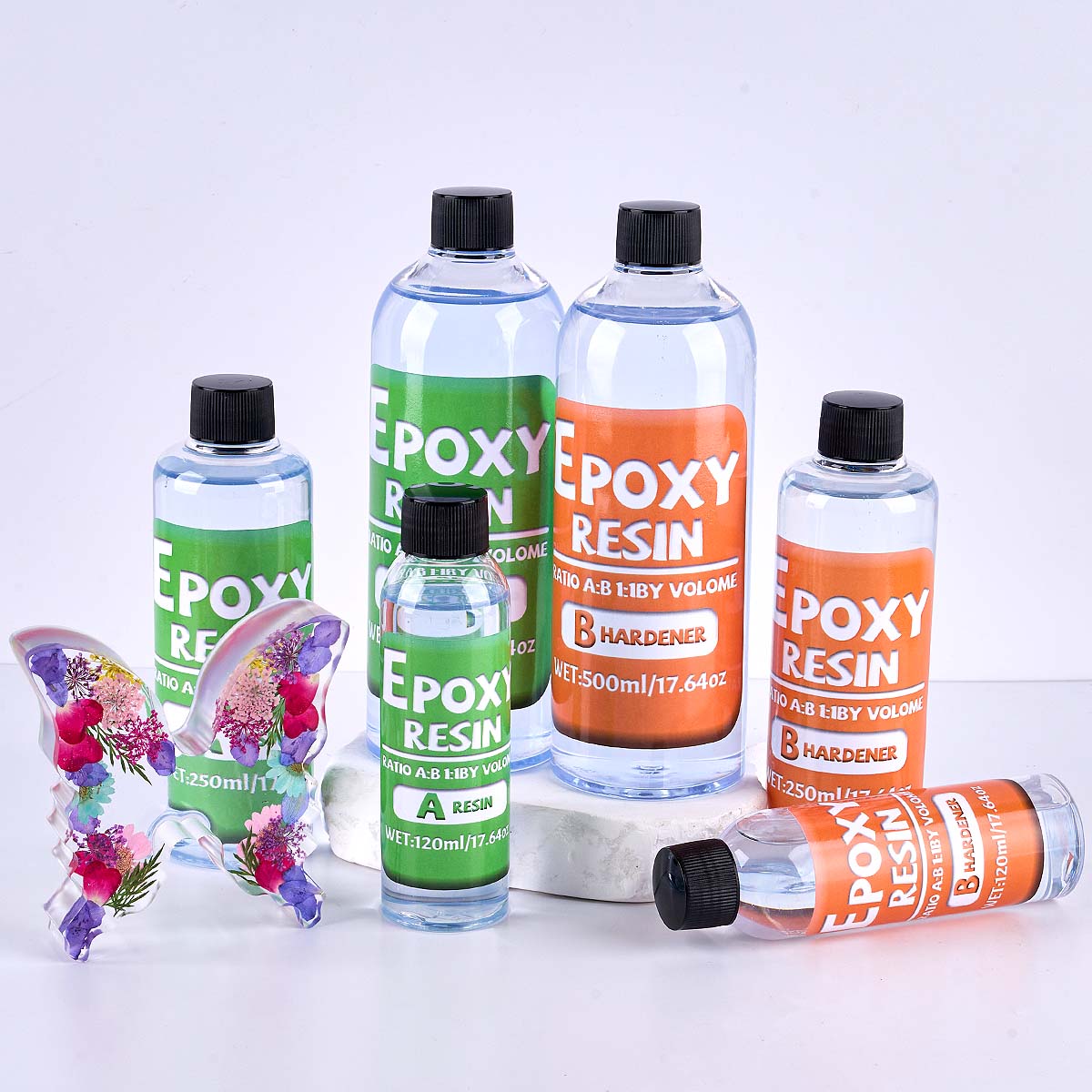 1:1 Ratio Epoxy Resin Kit Anti - Resin Art And Jewelry review and price