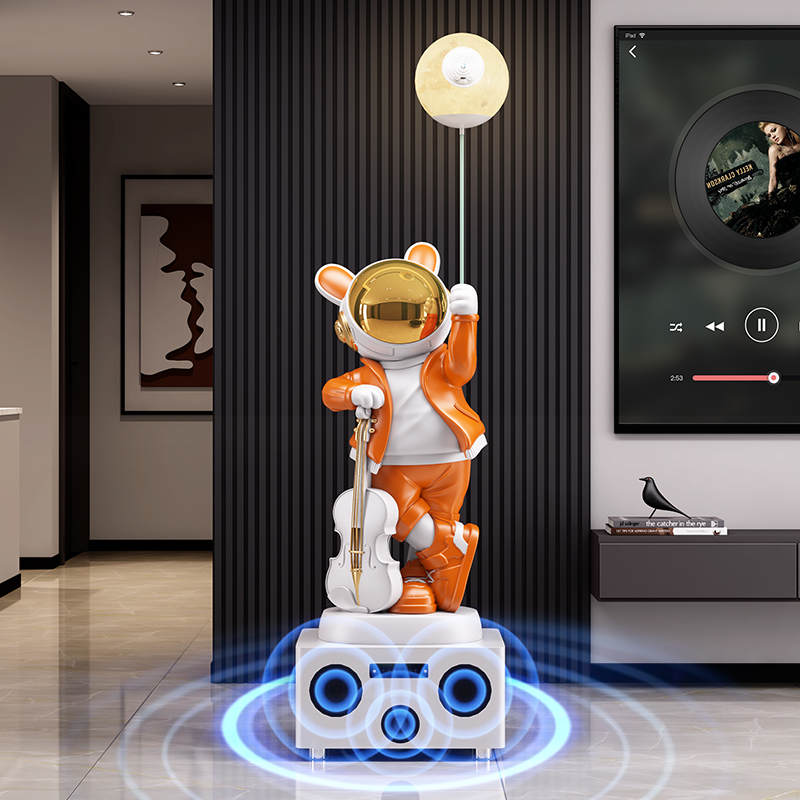 Home Decor 136CM Rabbit Astron - Resin Art Floor review and price