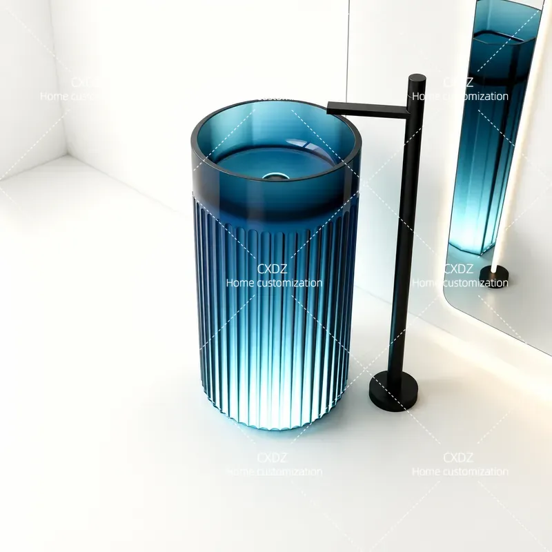 Integrated Floor to Ceiling Ba - Resin Art Floor review and price