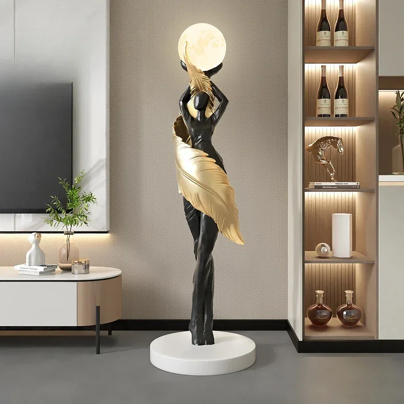 Portable Modern Abstract Feath - Resin Art Floor review and price