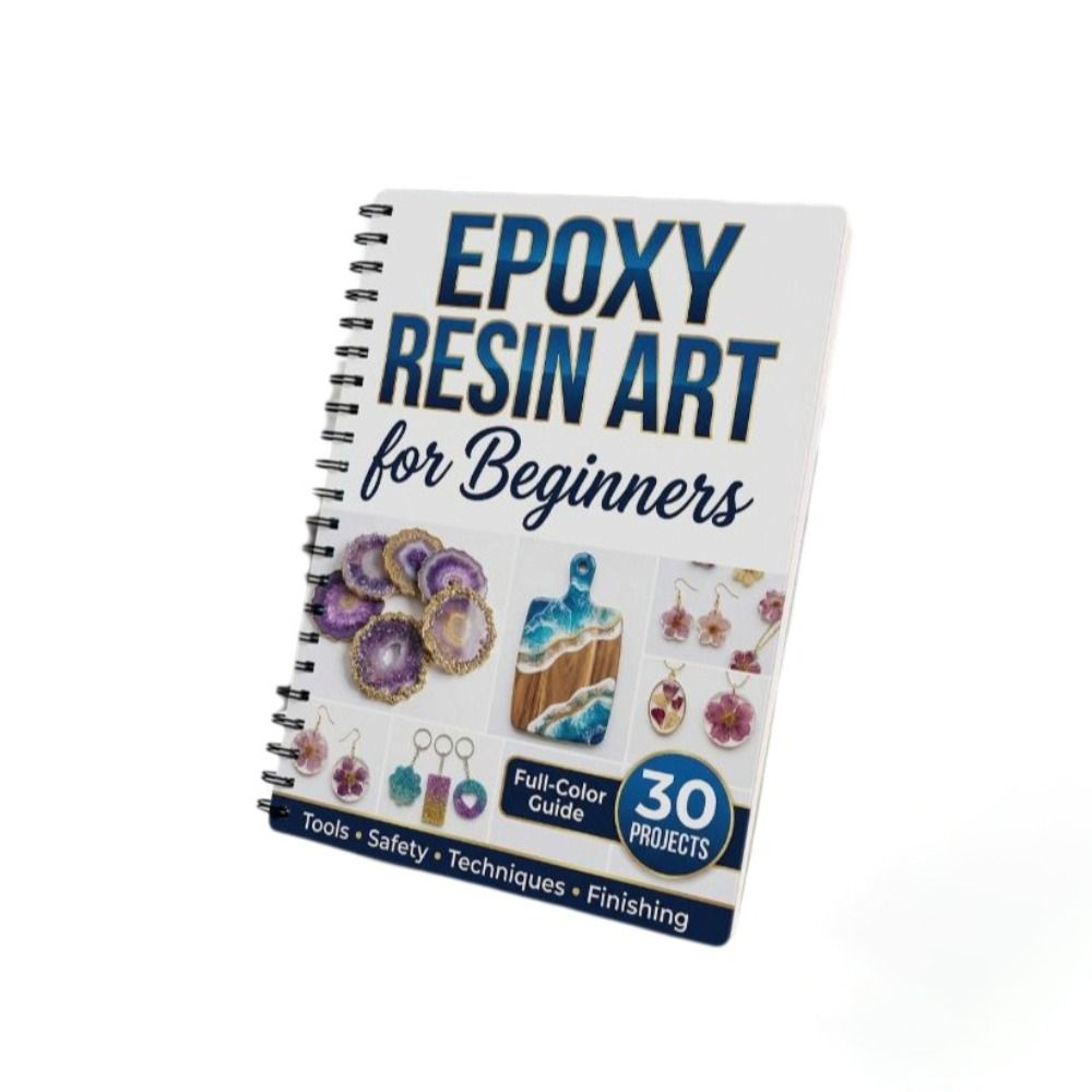 Step-by-Step Epoxy Resin Art H - Resin Art Guide Free review and price