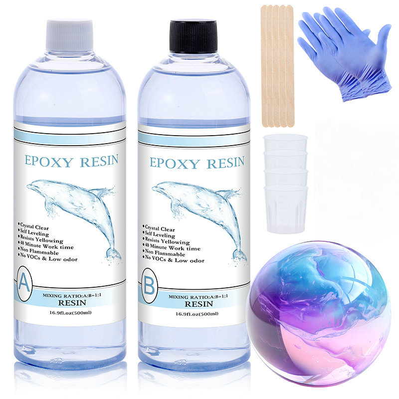 1:1 Clear Epoxy Resin Crystal  - Resin Art And Jewelry review and price