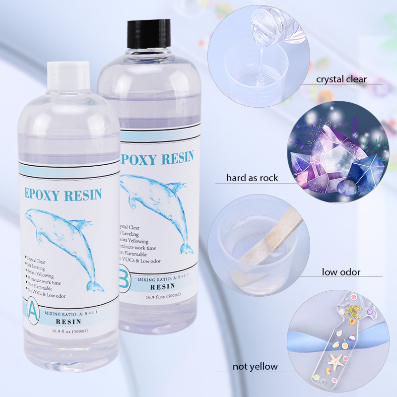 1:1 Clear Epoxy Resin Crystal  - Resin Art And Jewelry review and price