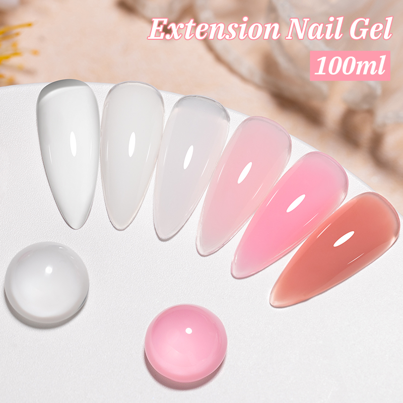 100ml Poly Extension Nail Gel  - Uv Resin Clear Hard review and price