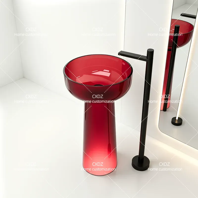 Column Basin Integrated Floor  - Resin Art Floor review and price