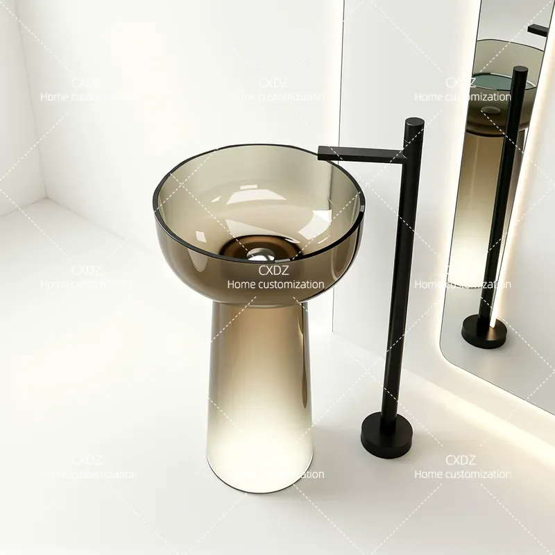 Column Basin Integrated Floor  - Resin Art Floor review and price
