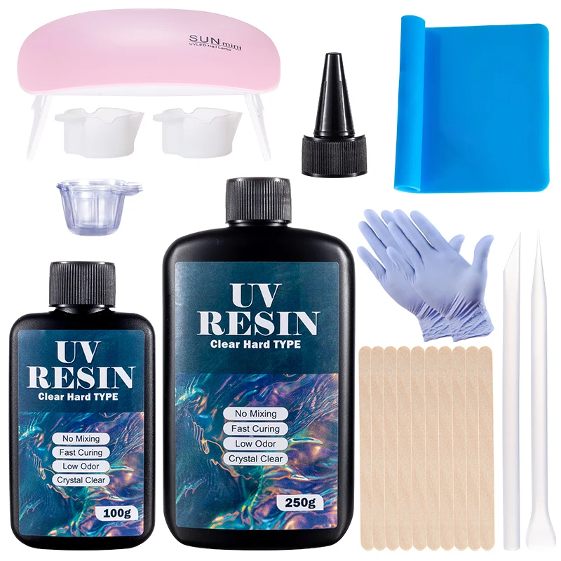 Hard UV Resin Glue Kit Fast Cu - Uv Resin Clear Hard review and price