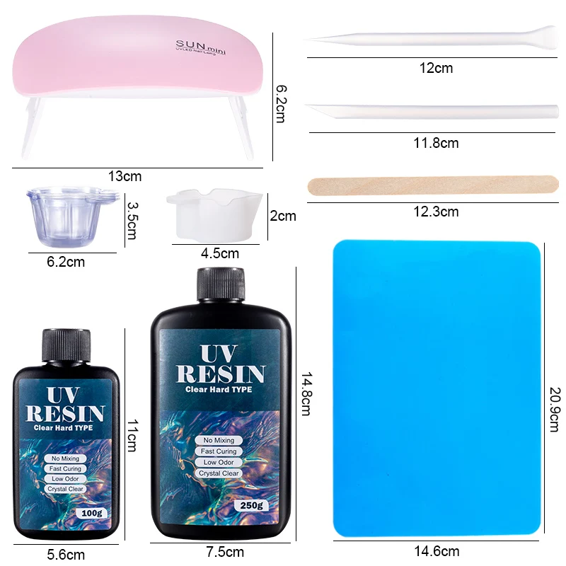 Hard UV Resin Glue Kit Fast Cu - Uv Resin Clear Hard review and price