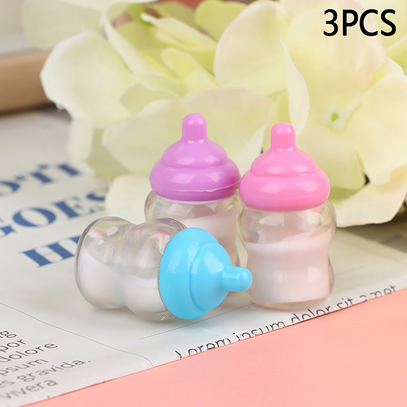 ●3PCS Dollhouse Baby Bottle Ac - Resin Art Bottle review and price