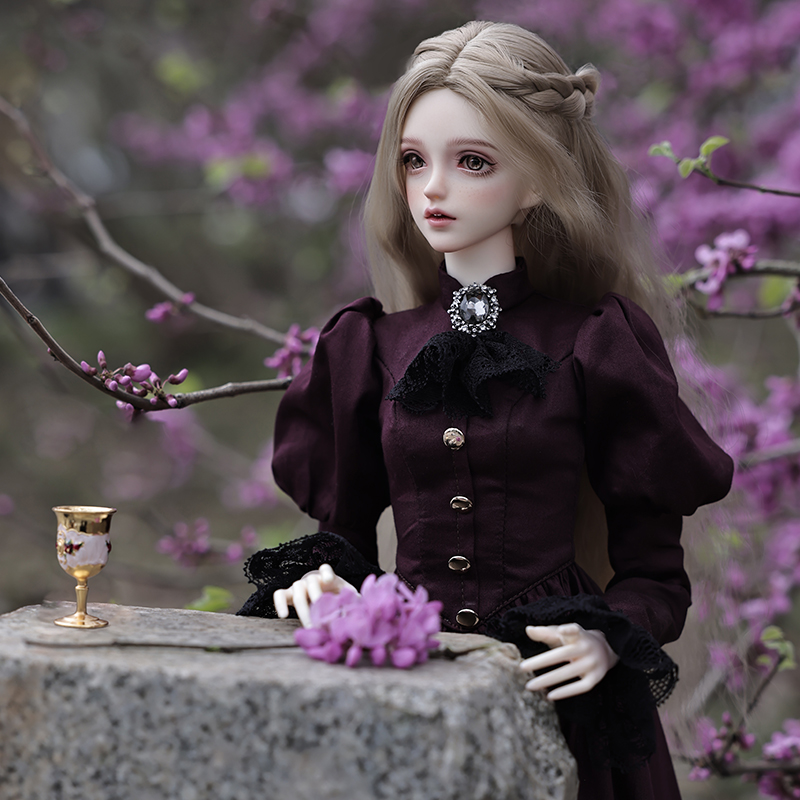 Elina BJD Doll 1/3  Beautiful  - Resin Art Purple review and price