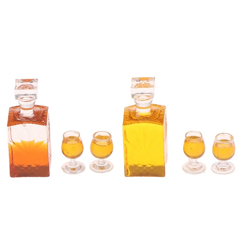 1 Set Cute Mini Wine Bottle Wi - Resin Art Bottle review and price