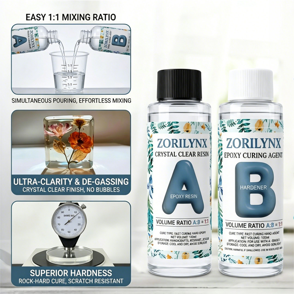 200ml Crystal Clear Epoxy Resi - Epoxy Resin Ab review and price