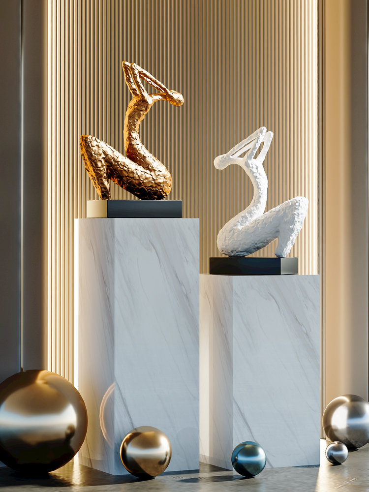 Home Decor Sculpture Creative  - Resin Art Floor review and price