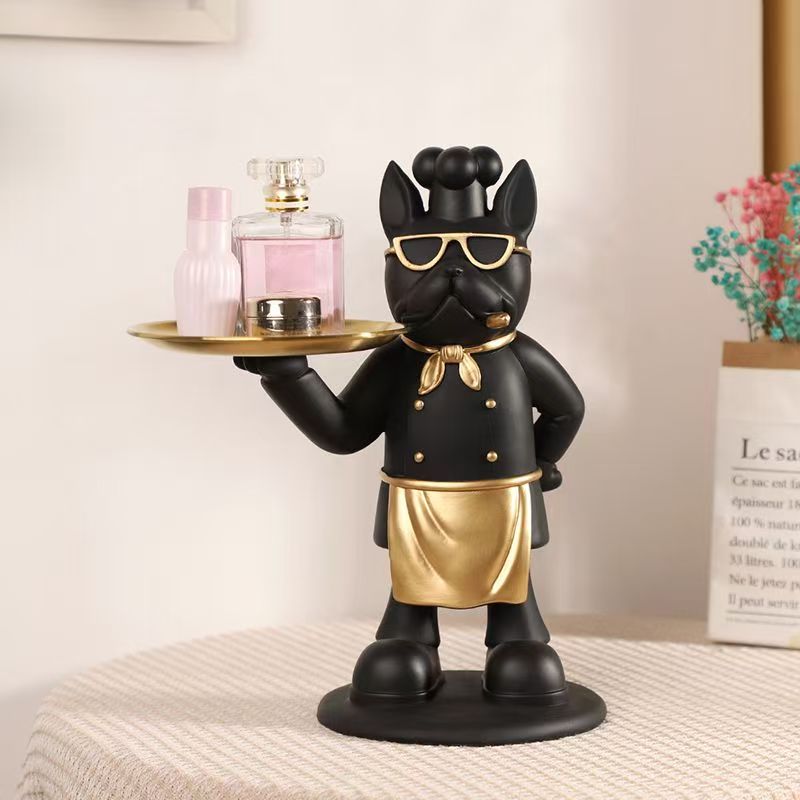 Resin Pirate Chef Statue Tray  - Resin Art Tray review and price