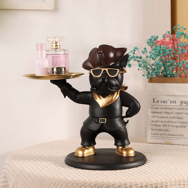 Resin Pirate Chef Statue Tray  - Resin Art Tray review and price