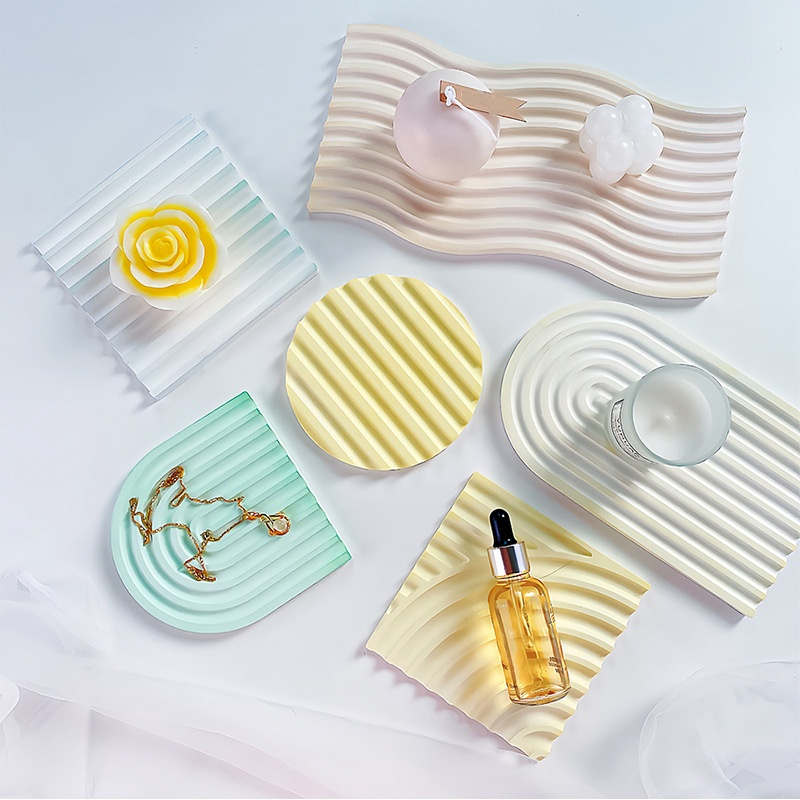 DIY Striped Wave Tray Mold For - Resin Art Tray review and price