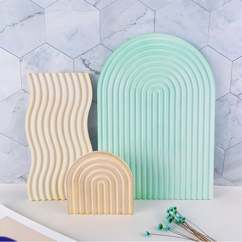 DIY Striped Wave Tray Mold For - Resin Art Tray review and price