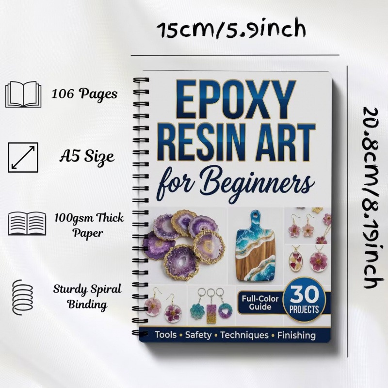 Epoxy Resin Art Handbook Begin - Resin Art Guide Free review and price