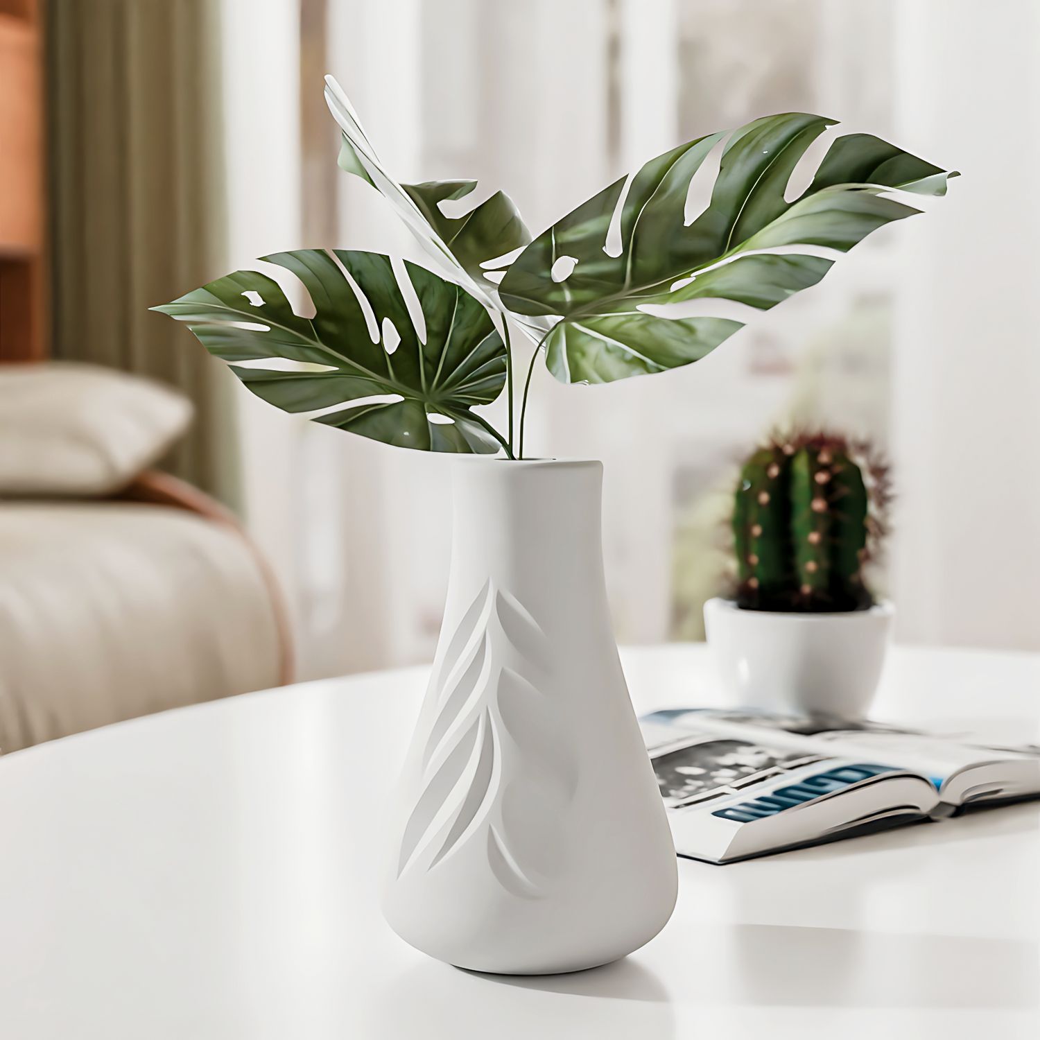 Leaf Texture Vase Silicone Mol - Resin Art Bottle review and price
