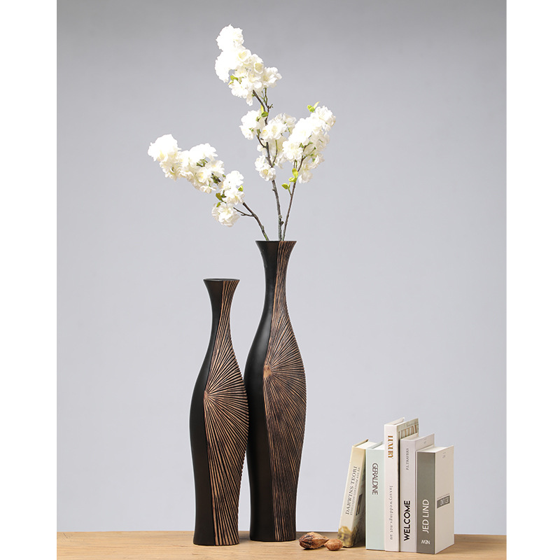 Retro Tall Resin Floor Vase, E - Resin Art Floor review and price