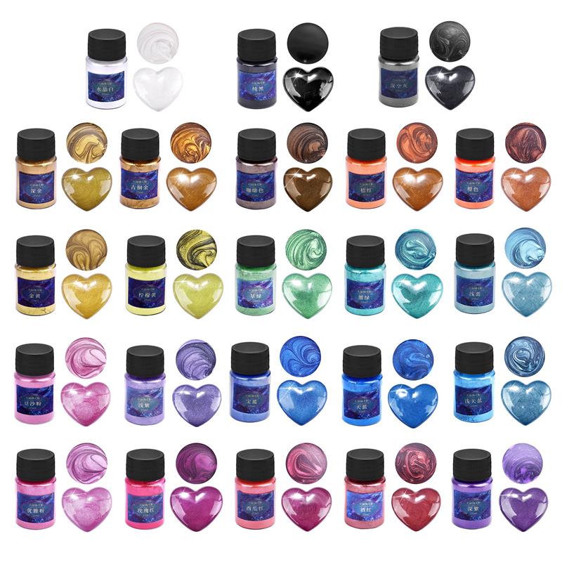 10g/Bottle Pearlescent Powder  - Resin Art Bottle review and price