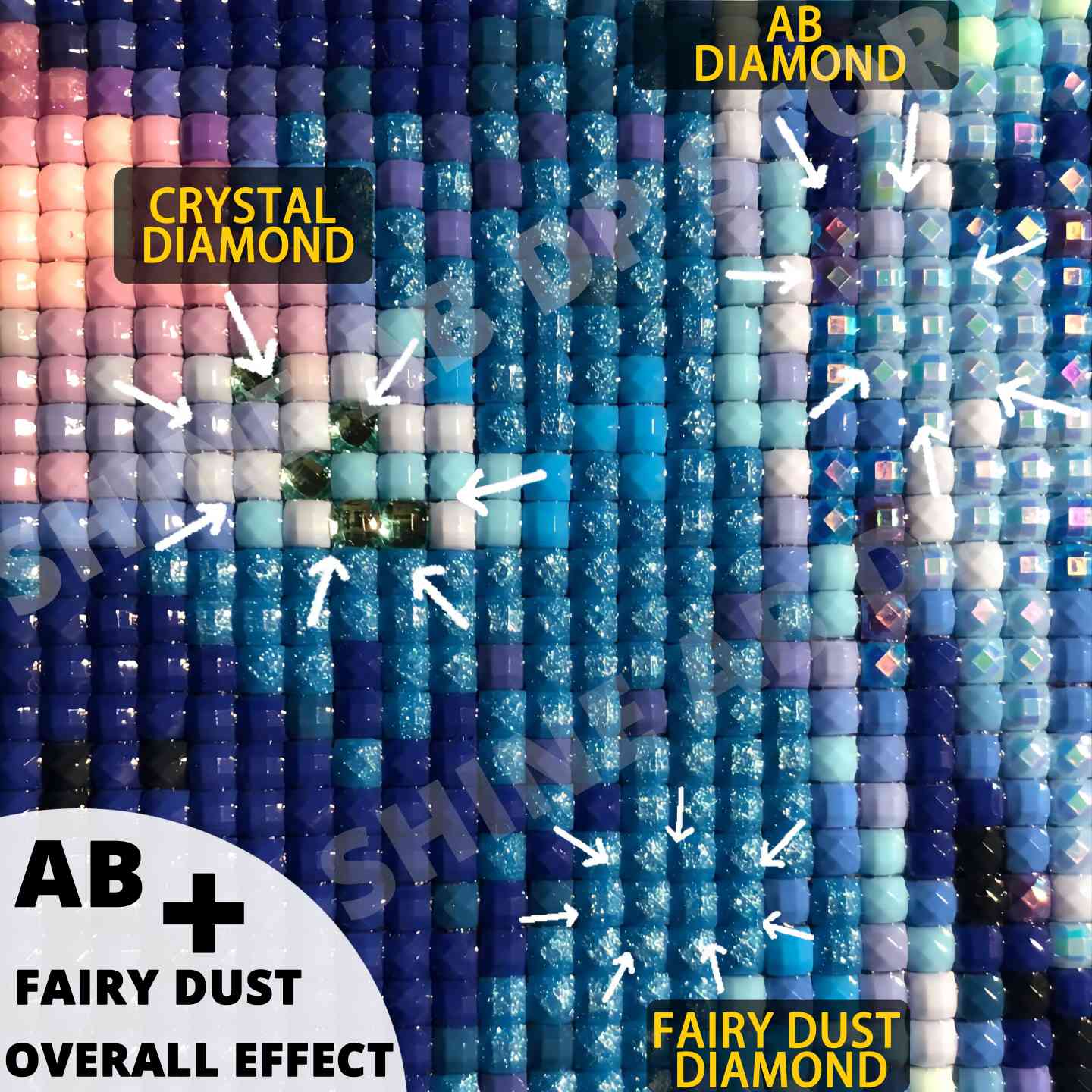 Resin Fairy Dust Ab Crystal Di - Resin Art Purple review and price