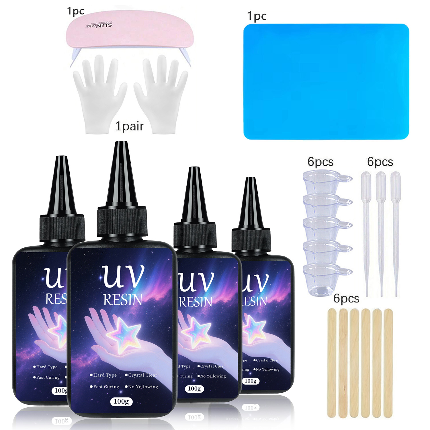 UV Resin kit with Casting Tool - Uv Resin Clear Hard review and price