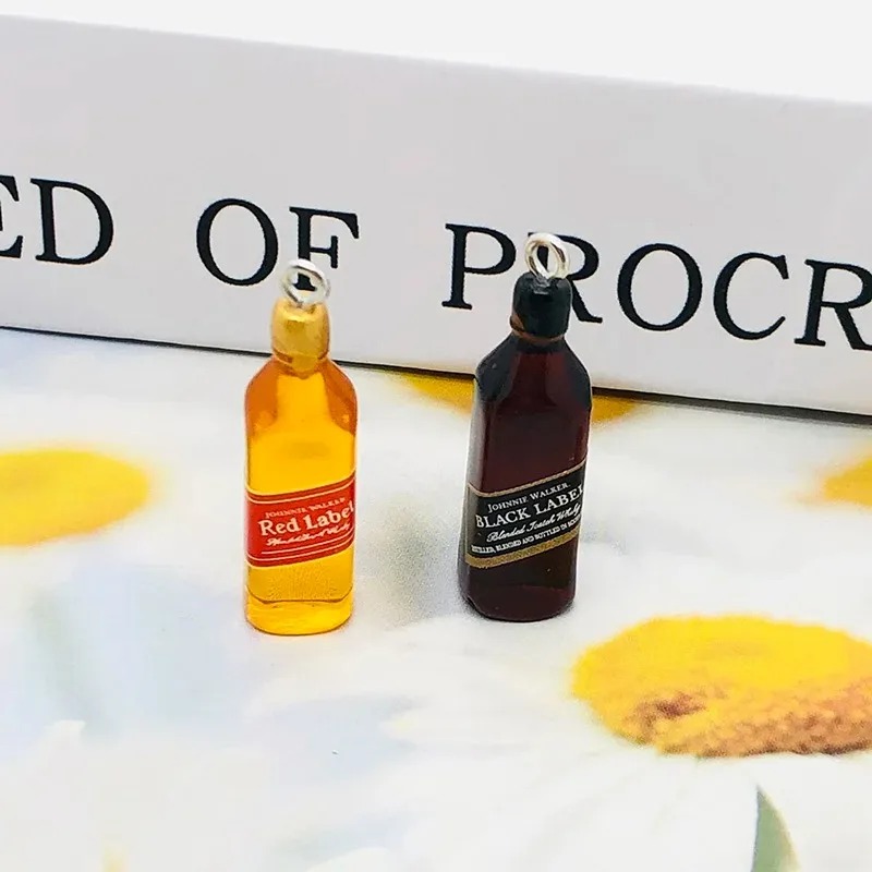 10Pcs Tiny Wine Bar Bottle Res - Resin Art Bottle review and price