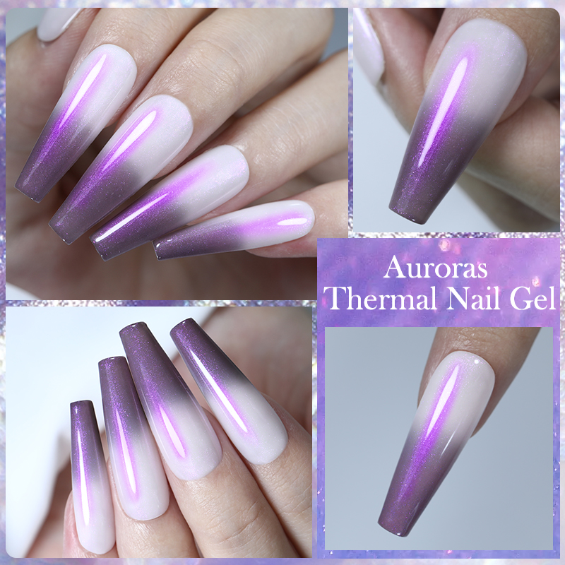 LILYCUTE 7ML Auroras Thermal G - Resin Art Purple review and price