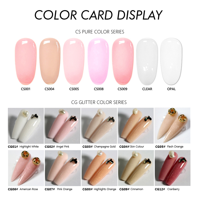 CHUSHU Jelly Extension Nail Ge - Uv Resin Clear Hard review and price