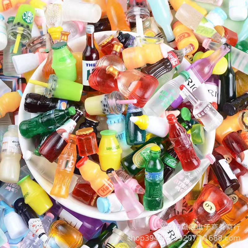 [20Pcs Random] Mini Wine Bever - Resin Art Bottle review and price