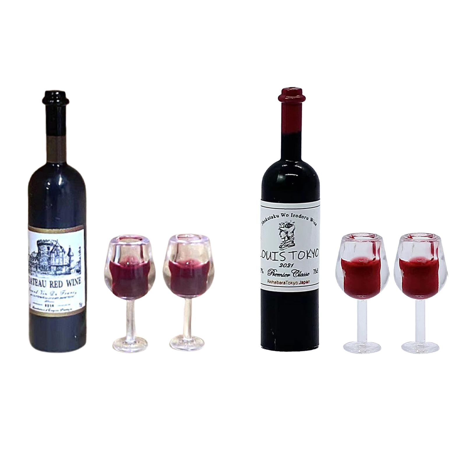 1/12 Scale Dollhouse Wine Bott - Resin Art Bottle review and price