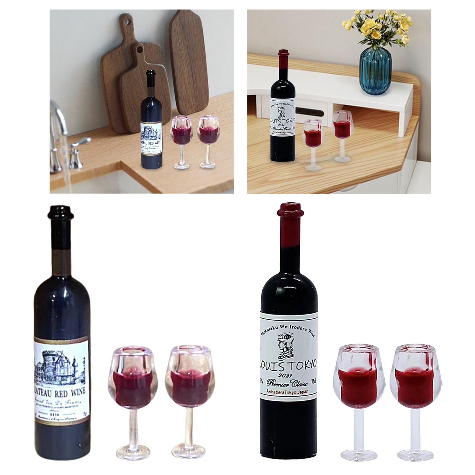 1/12 Scale Dollhouse Wine Bott - Resin Art Bottle review and price