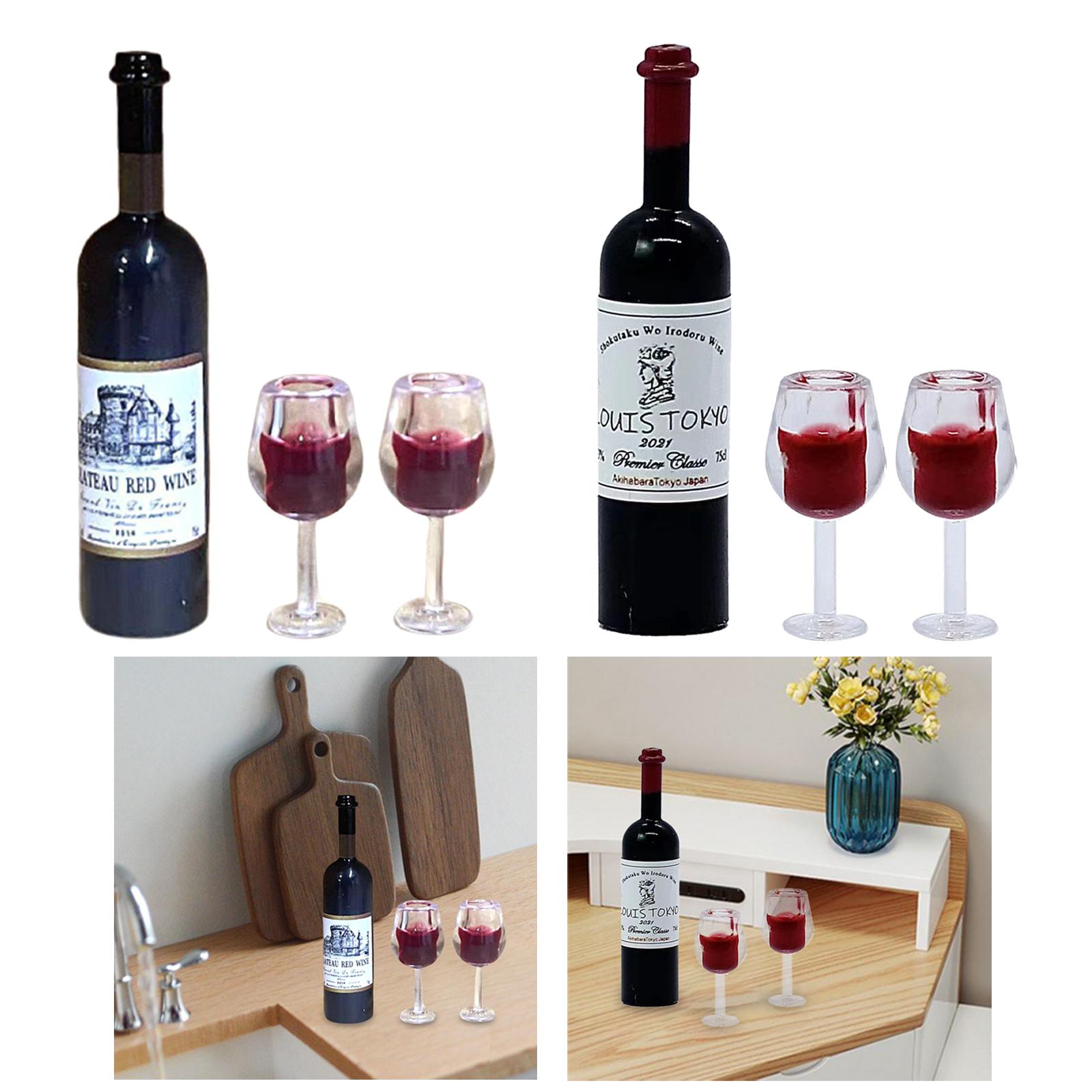 1/12 Scale Dollhouse Wine Bott - Resin Art Bottle review and price