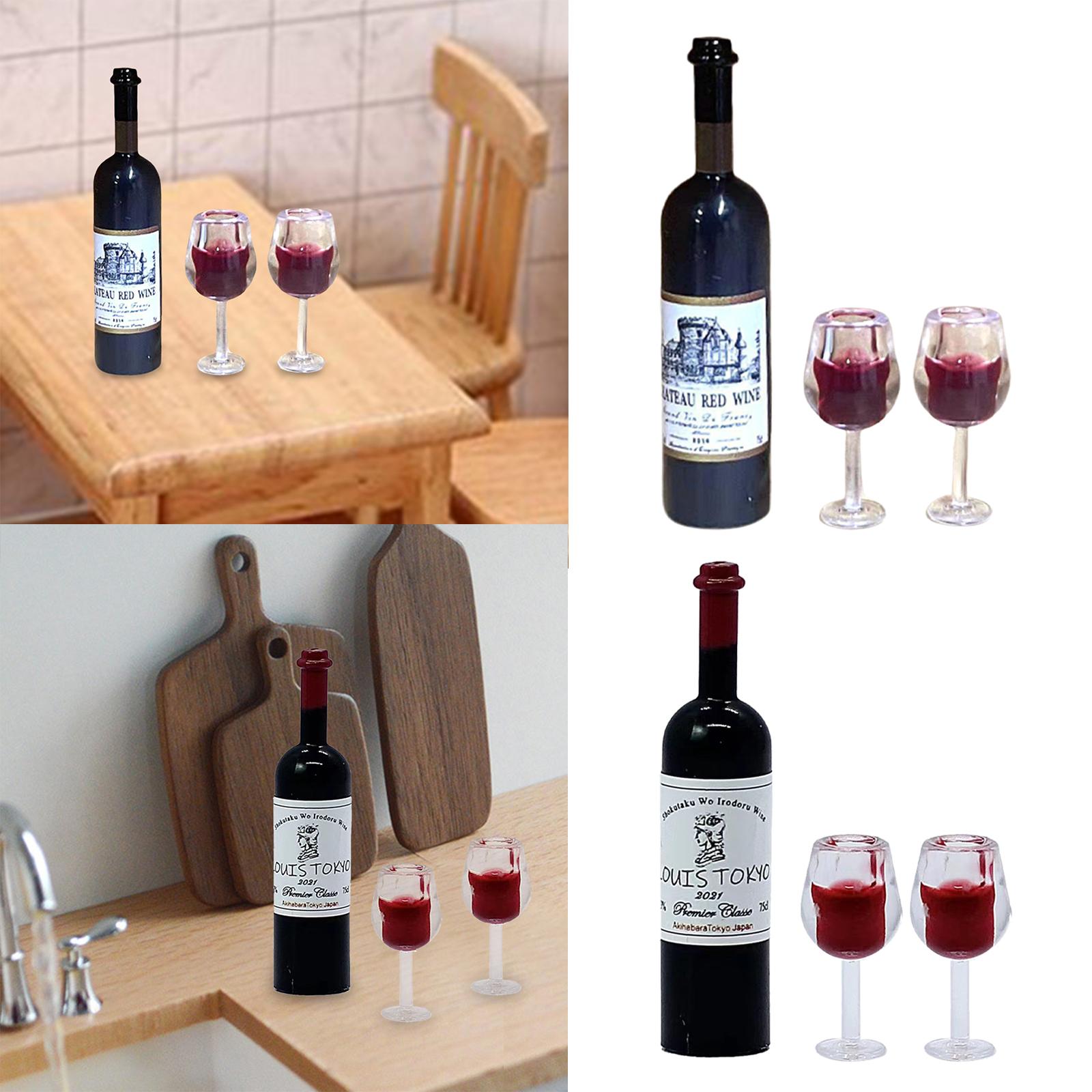1/12 Scale Dollhouse Wine Bott - Resin Art Bottle review and price