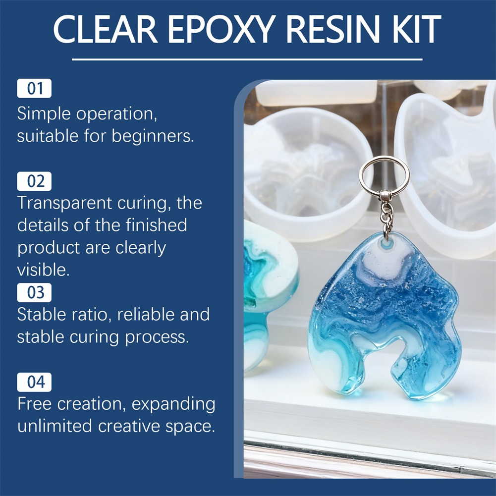 DIY Crystals Clear Epoxys Resi - Resin Art And Jewelry review and price