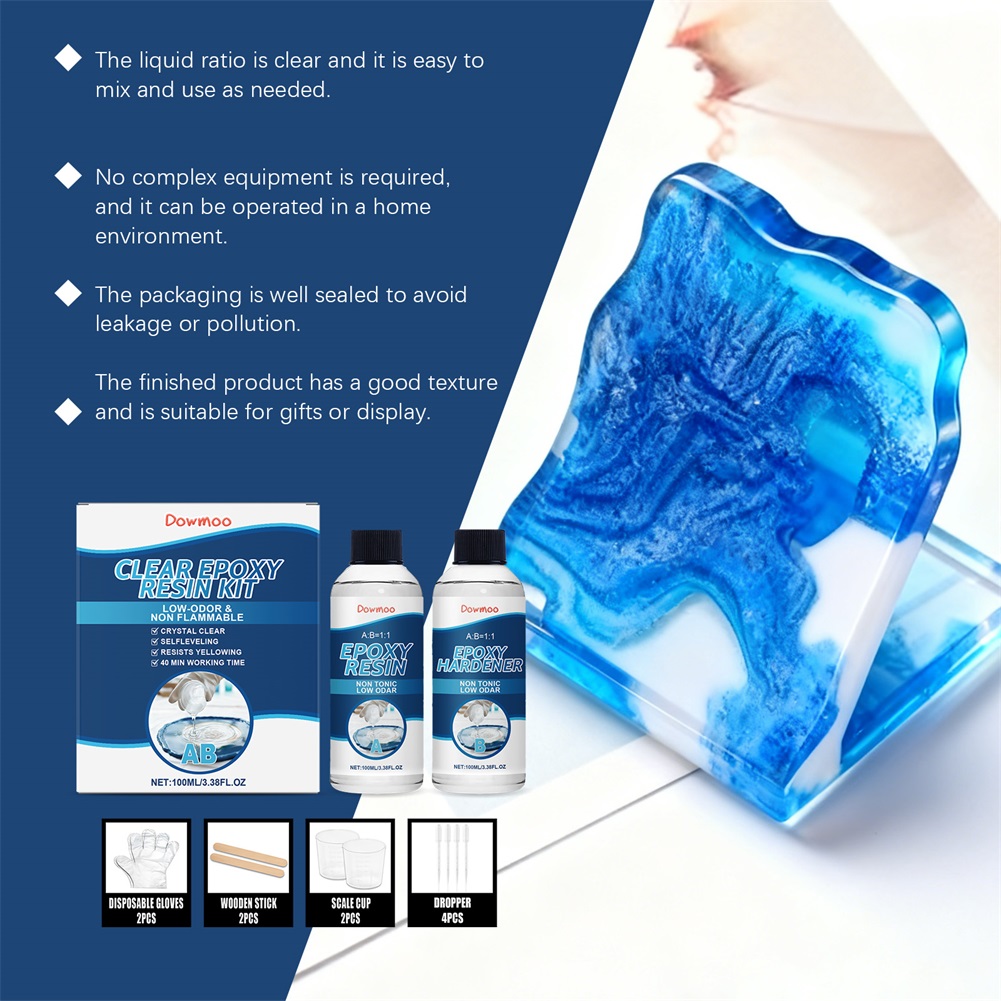 DIY Crystals Clear Epoxys Resi - Resin Art And Jewelry review and price