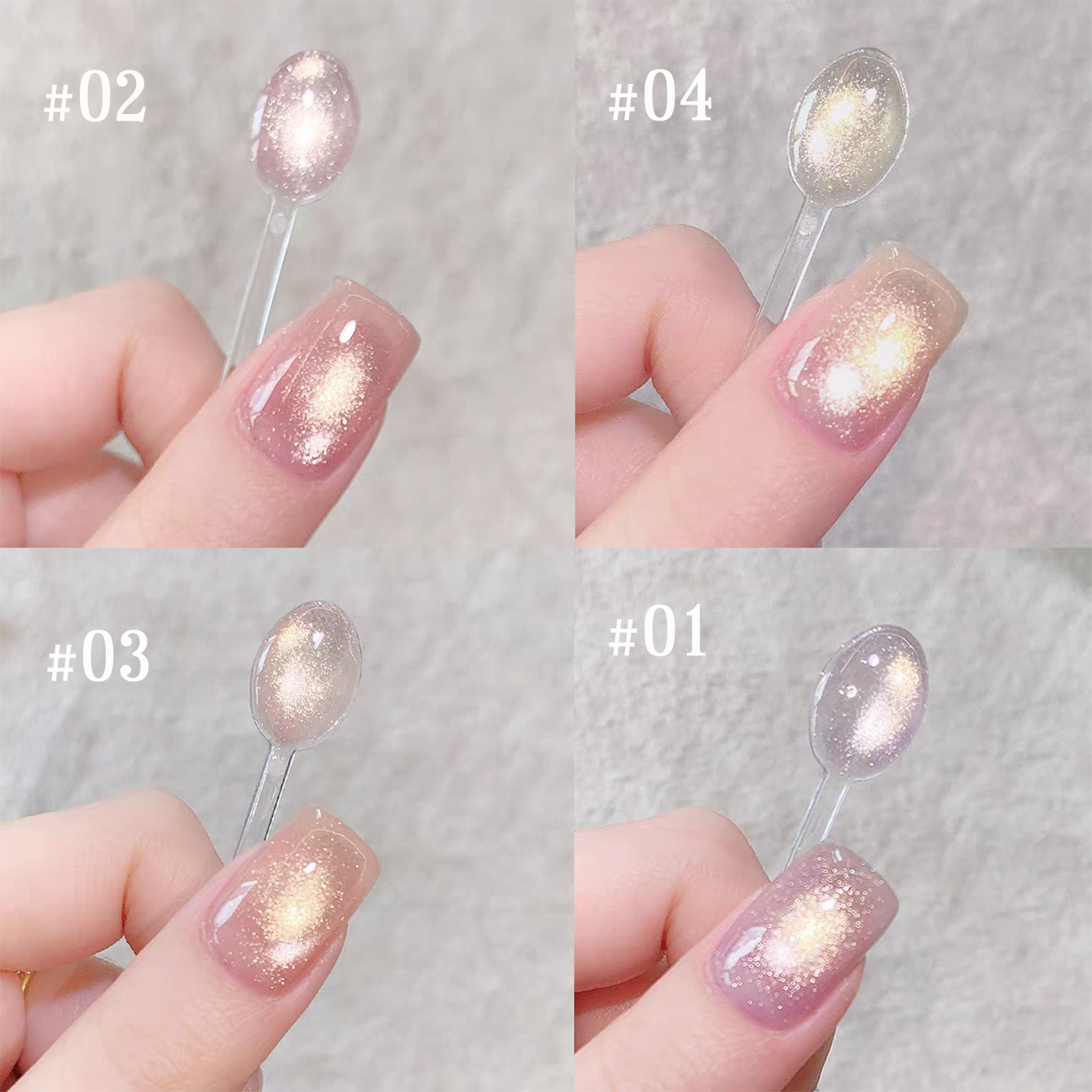 1pcs TC Pink Golden Eye Gel Na - Resin Art Purple review and price