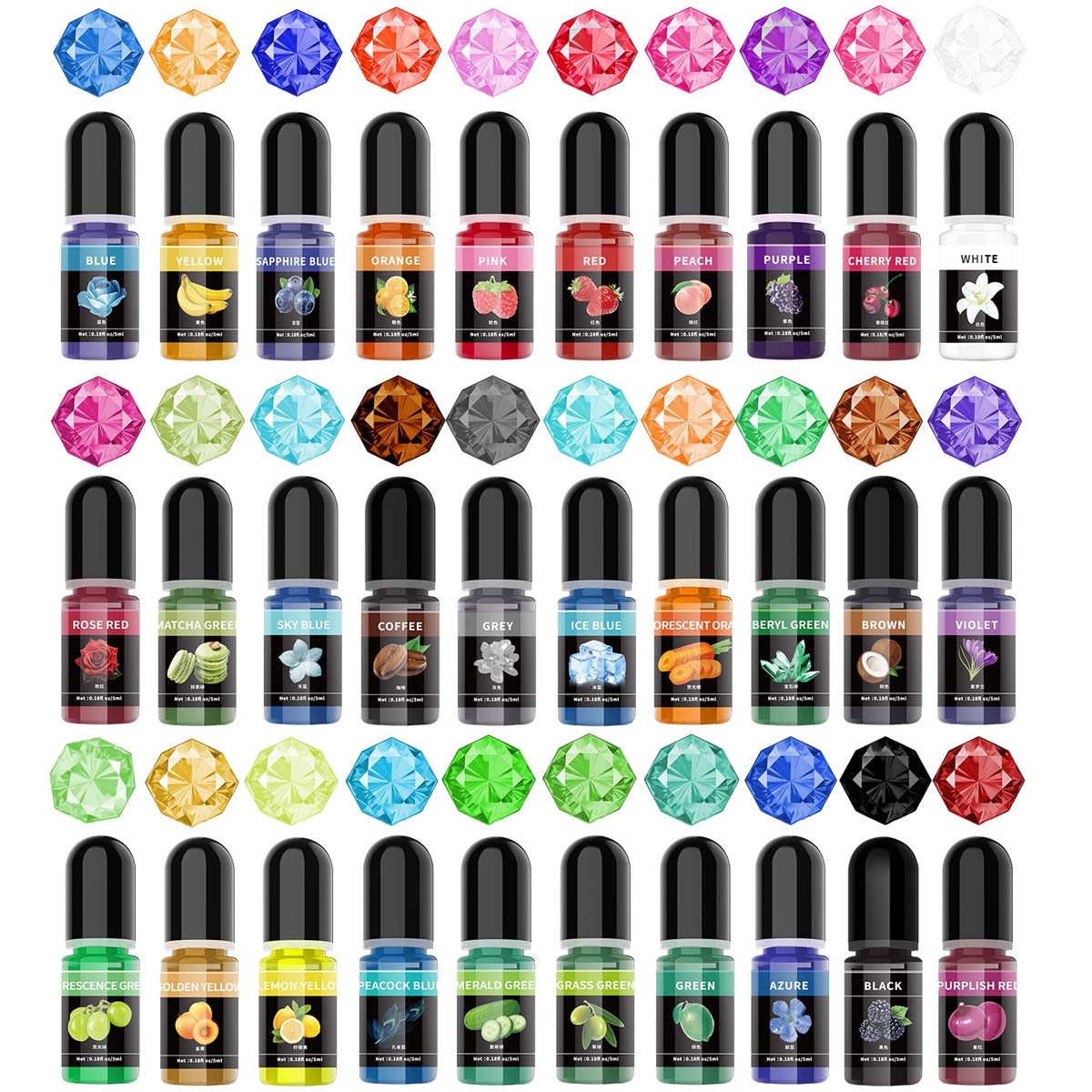 5ml/Bottle Epoxy Resin Pigment - Resin Art Bottle review and price