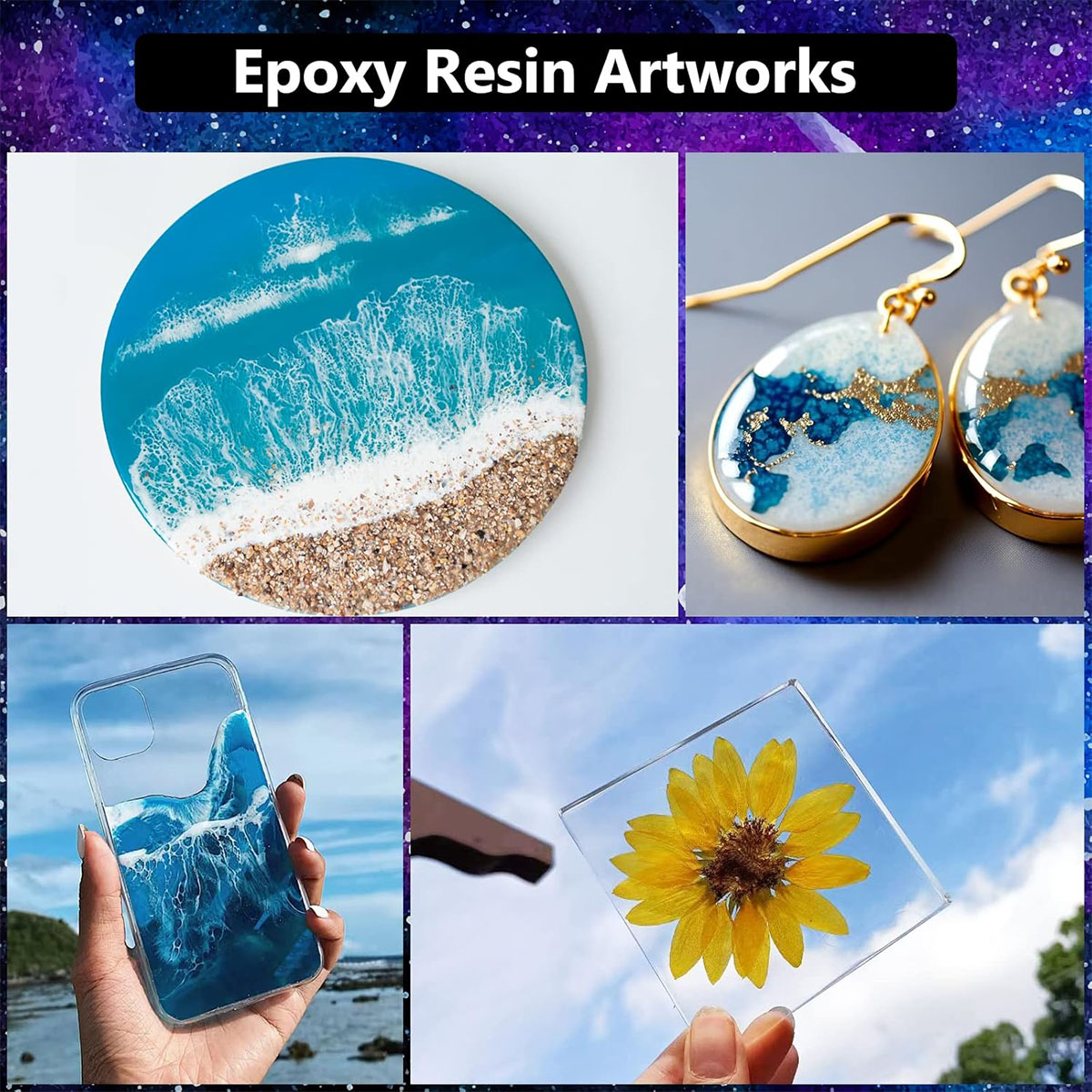 1000ml Crystal Clear Epoxy Res - Resin Art And Jewelry review and price